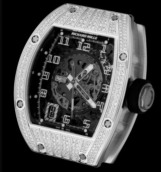 Replica Richard Mille RM 010 WG full set 509.062.91-1 Watch